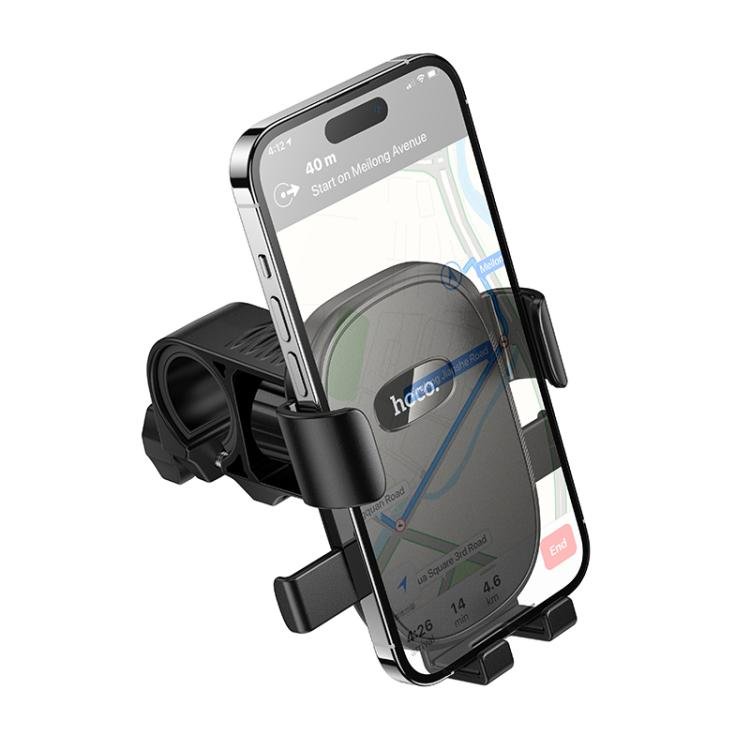 Hoco H85 Knight Motorcycle Bicycle Universal Phone Holder – Black - Saif Al Najmi KwPhone HolderHocoSaif Al Najmi KwHoco H85 Knight Motorcycle Bicycle Universal Phone Holder – Black