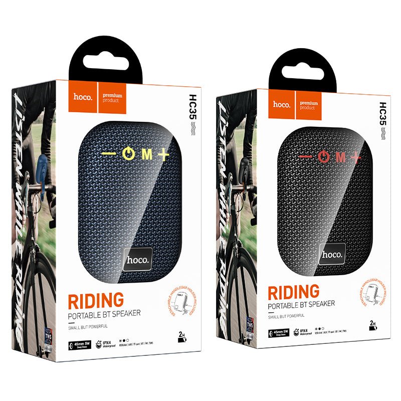 Hoco HC35 Wireless Sports Speaker – 5W Portable Bluetooth Sound Box - Saif Al Najmi KwSpeakerHocoSaif Al Najmi KwBlackHoco HC35 Wireless Sports Speaker – 5W Portable Bluetooth Sound Box