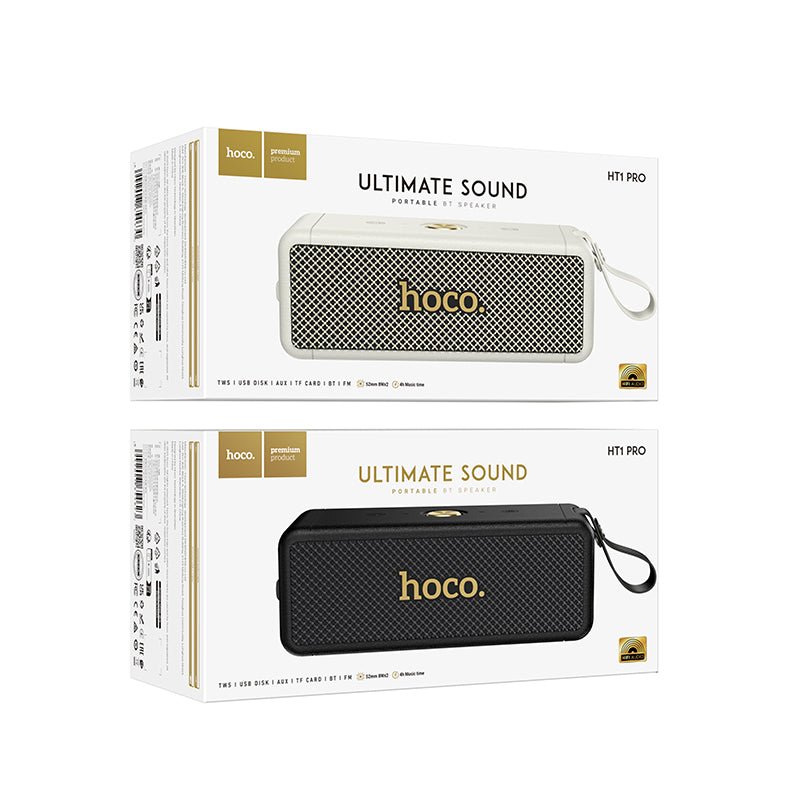 HOCO. HT1 Pro Wireless Sports 16W Portable Speaker – Premium Sound (Supports TF, USB, AUX) - Saif Al Najmi KwWireless SpeakersHocoSaif Al Najmi KwBlackHOCO. HT1 Pro Wireless Sports 16W Portable Speaker – Premium Sound (Supports TF, USB, AUX)