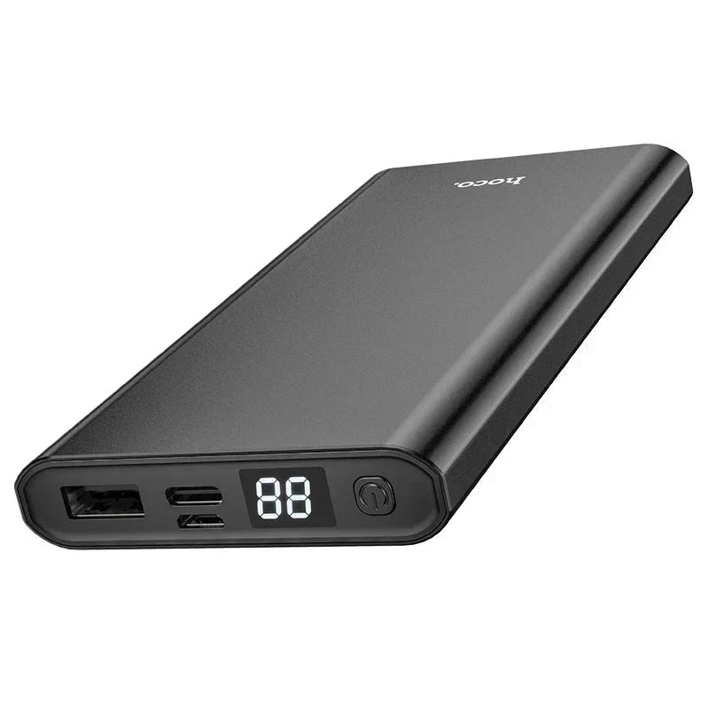 Hoco J68 Resourceful 10000mAh Power Bank – Dual Output | Compact - Saif Al Najmi KwPower BanksHocoSaif Al Najmi KwBlackHoco J68 Resourceful 10000mAh Power Bank – Dual Output | Compact