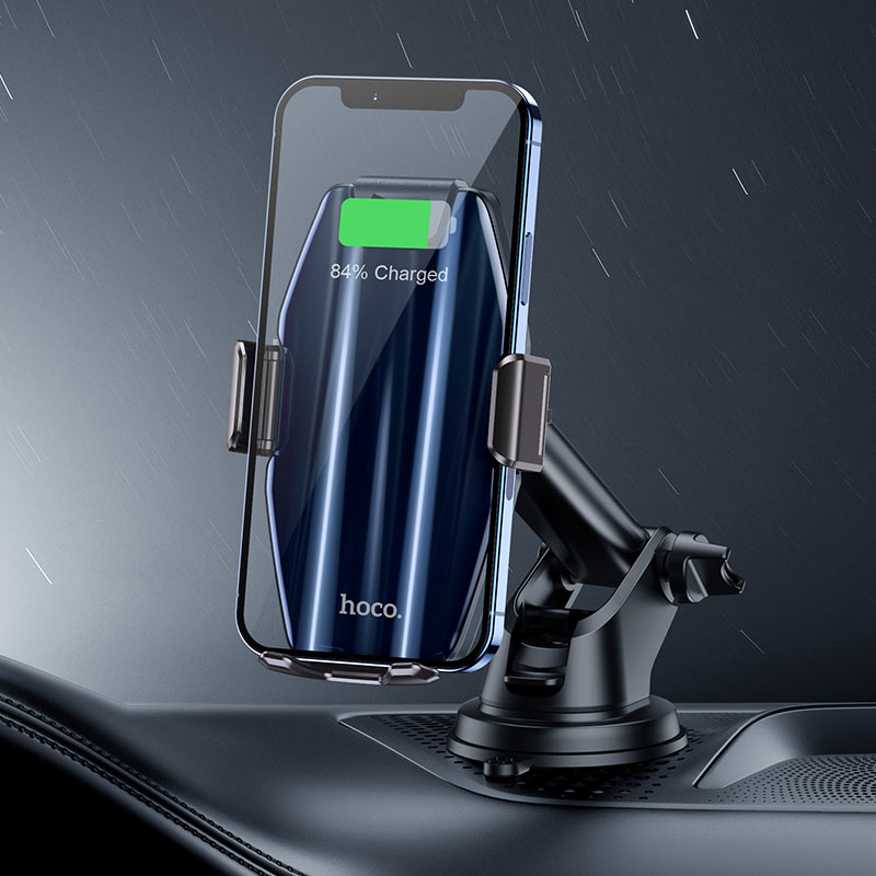 Hoco S45 Energia Car Wireless Charger – Dashboard & Air Vent Mount - Saif Al Najmi KwCar ChargersHocoSaif Al Najmi KwS45-HOCOHoco S45 Energia Car Wireless Charger – Dashboard & Air Vent Mount