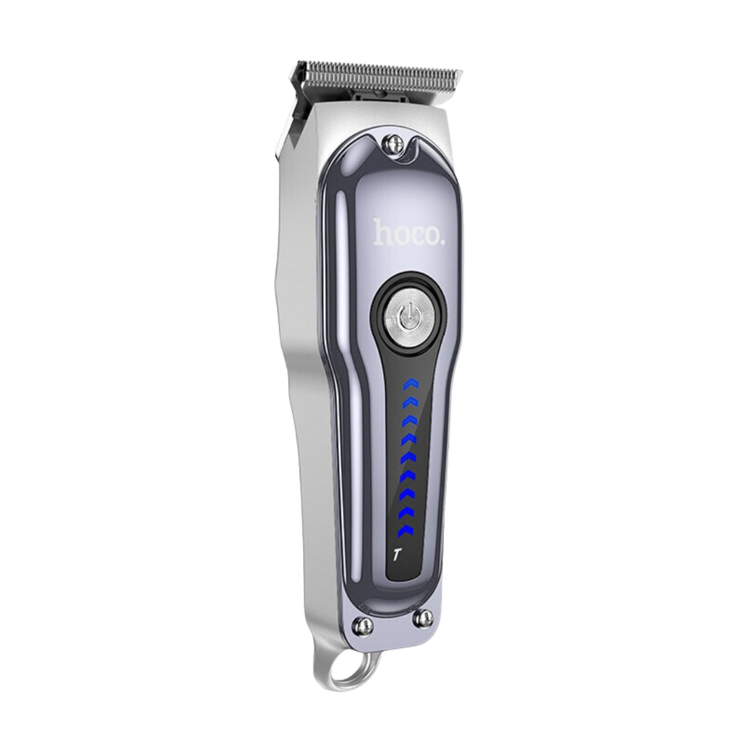 HOCO DAR59 Rechargeable Hair Clipper 7000 RPM for Hair, Beard & Body – Silver