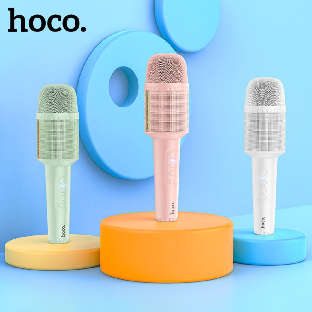 HOCO DBK1 Wireless Karaoke Microphone Speaker with Bluetooth 5.0 & TWS – 5W