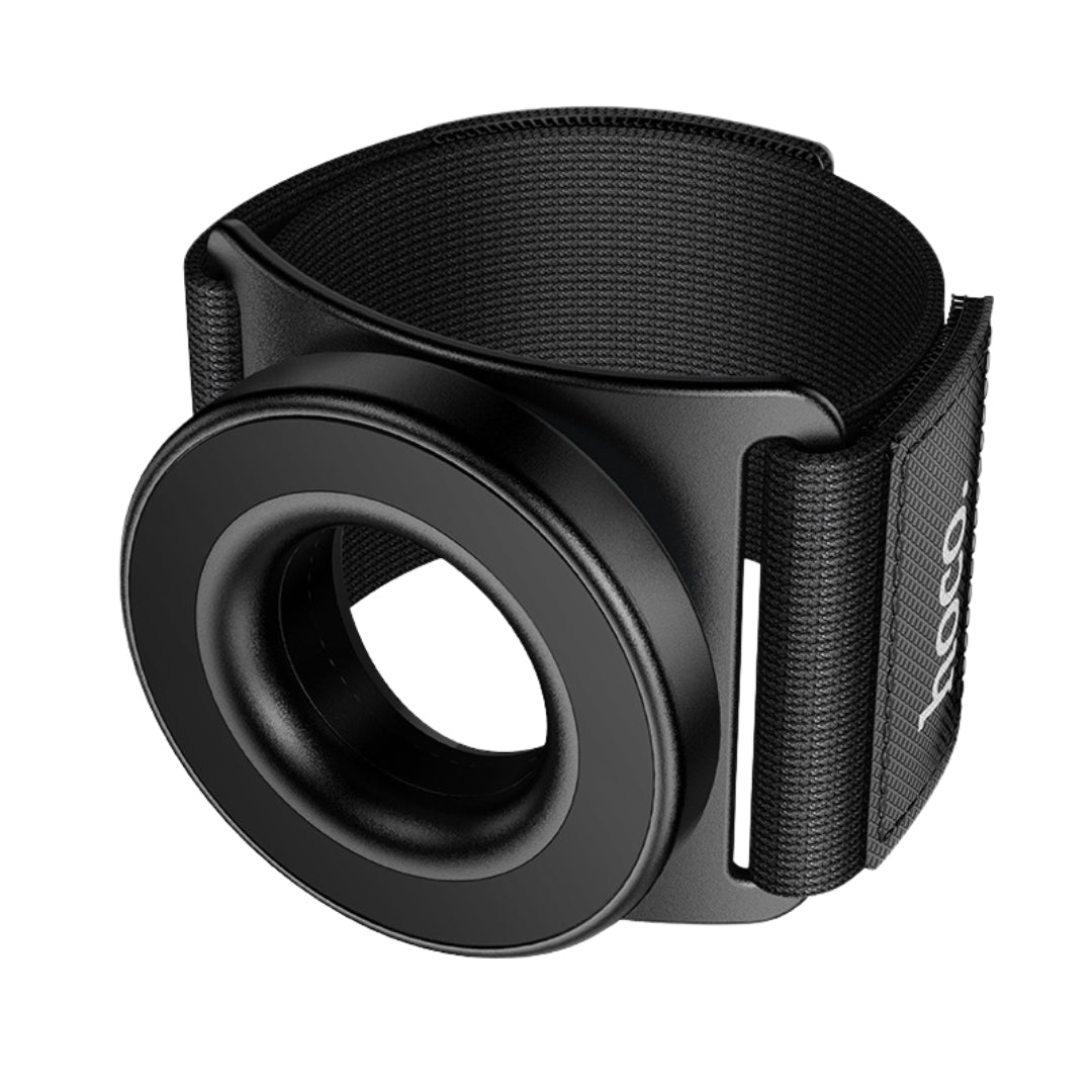 HOCO GT20 Magnetic Wrist & Armband Phone Holder with 360° Rotation – Black