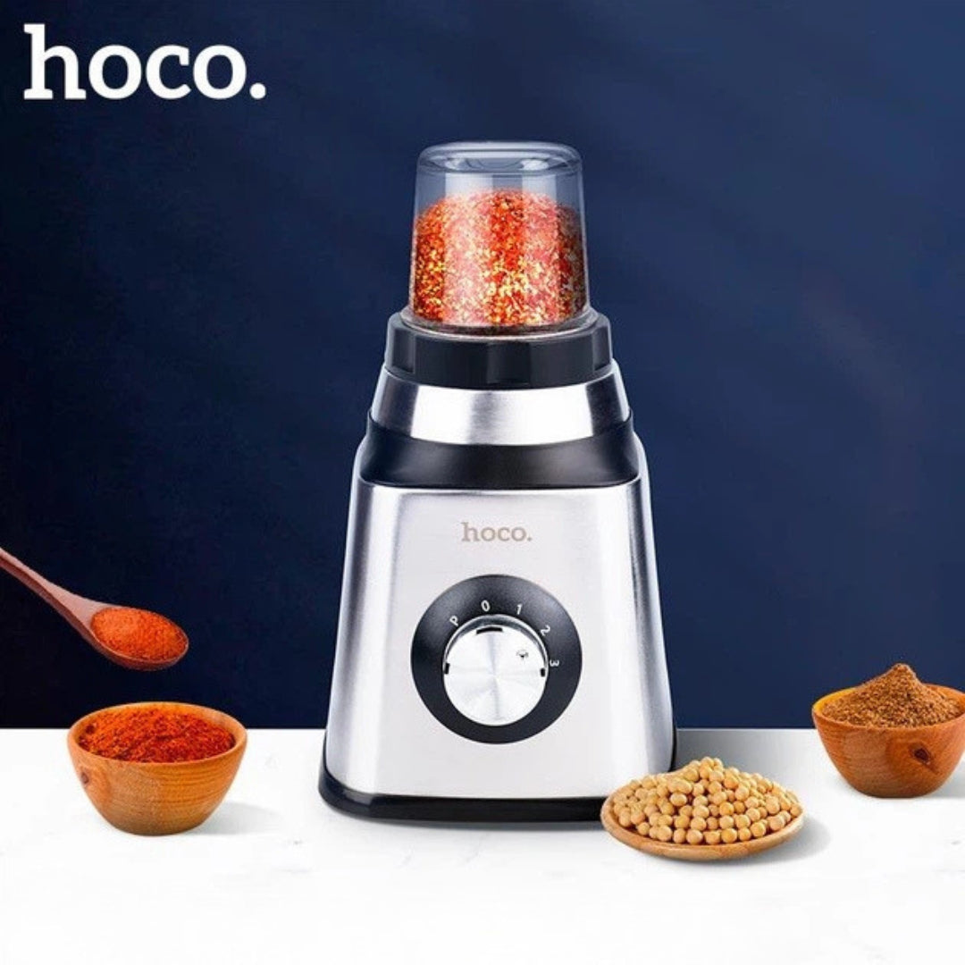HOCO HA04A Plus 2-in-1 Blender & Grinder 1.5L – Silver