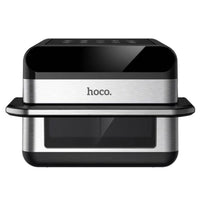 HOCO HJD81A 12L 2800W Smart Wi-Fi Air Fryer with Dual-Zone Cooking & Color Touch Screen – Black