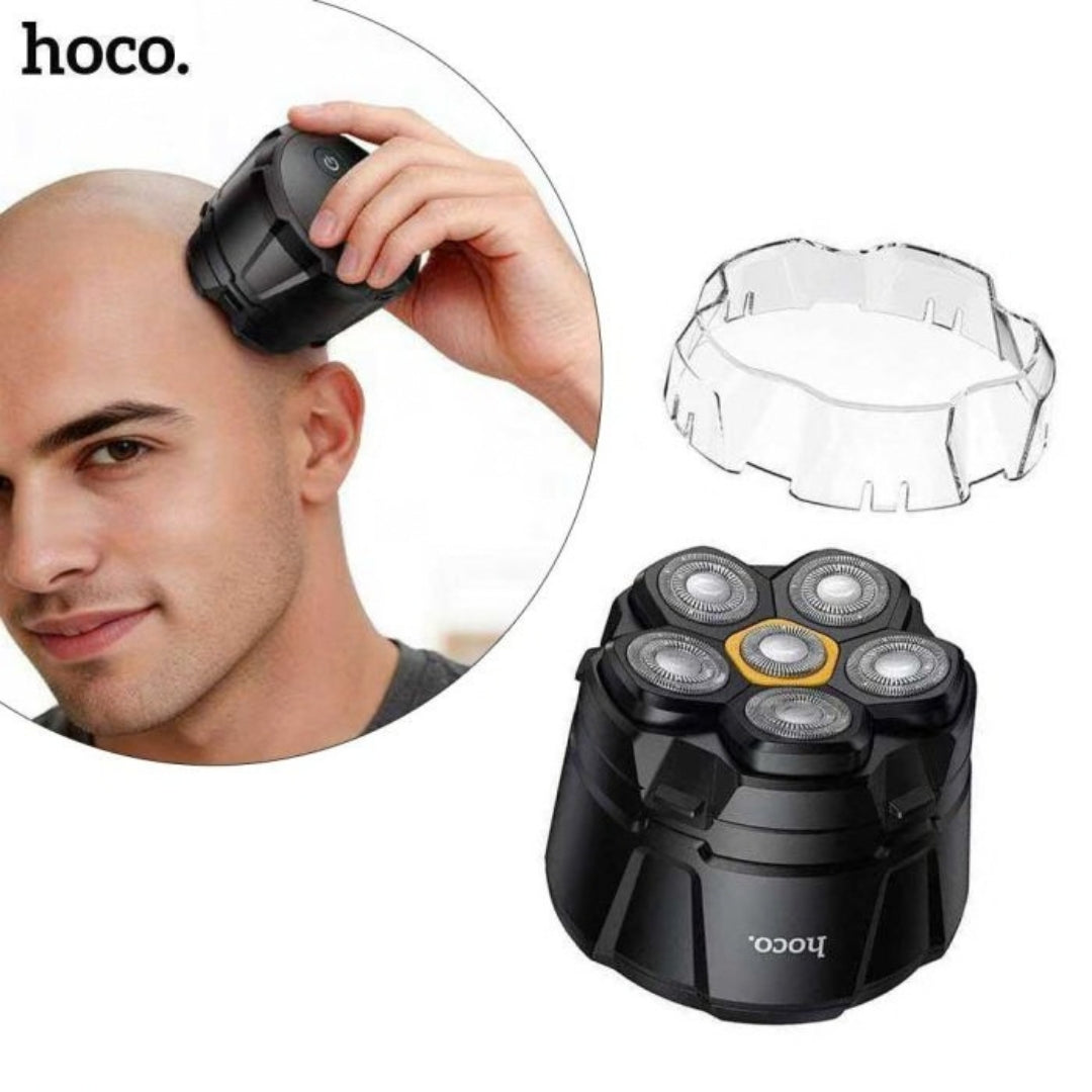 HOCO HP300 Six-Blade Rechargeable Electric Razor with LED Display