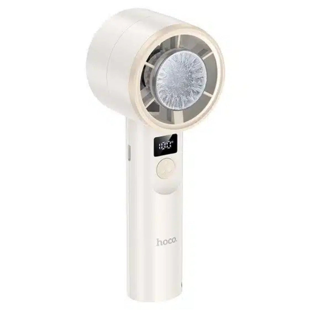 HOCO HX612 Ice Pack Portable Cooling Fan with 200 Airflow Levels & LED Display