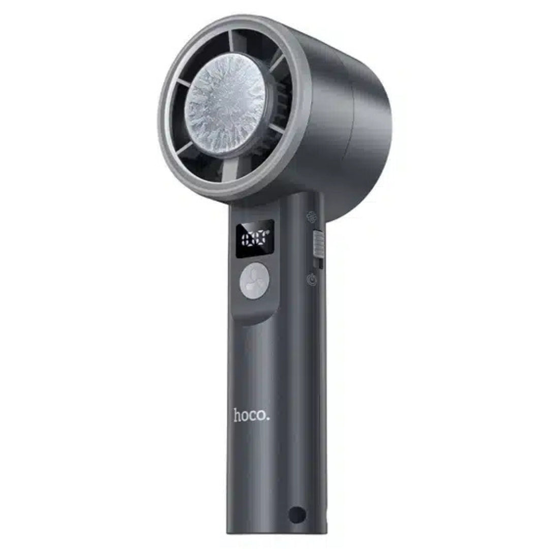 HOCO HX612 Ice Pack Portable Cooling Fan with 200 Airflow Levels & LED Display