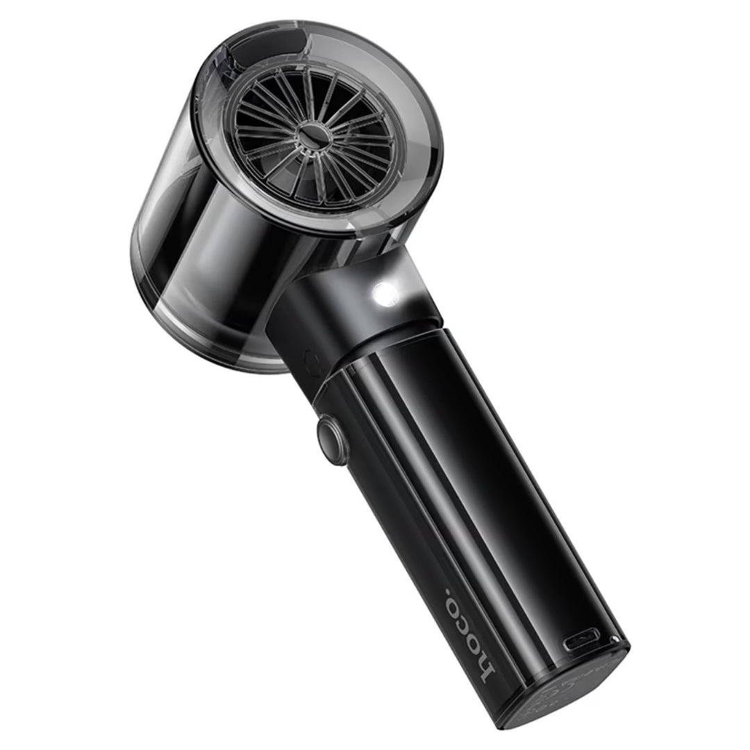 HOCO HX614 Spray Series Portable Fan with Humidifier, 100-Speed Airflow & LED Display – 4 Colors