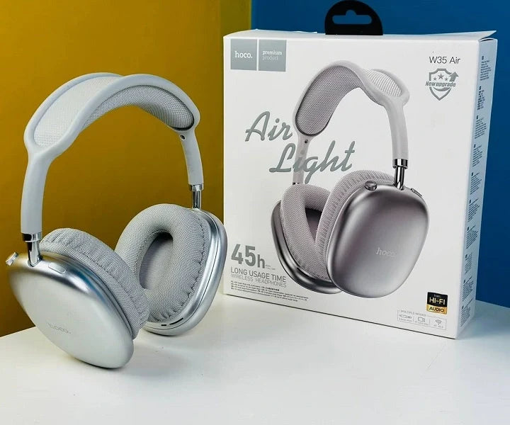 Hoco W35 Air Triumph BT headset - blue - Saif Al Najmi Kw