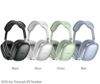 Hoco W35 Air Triumph BT headset - blue - Saif Al Najmi Kw