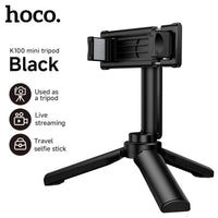 Hoco K100 3-in-1 Mini Tripod — Smartphone & Action Camera