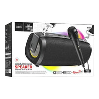 Hoco BS55 Gallant outdoor BT speaker with wired mic - Saif Al Najmi KwSaif Al Najmi KwSaif Al Najmi KwRedHoco BS55 Gallant outdoor BT speaker with wired mic