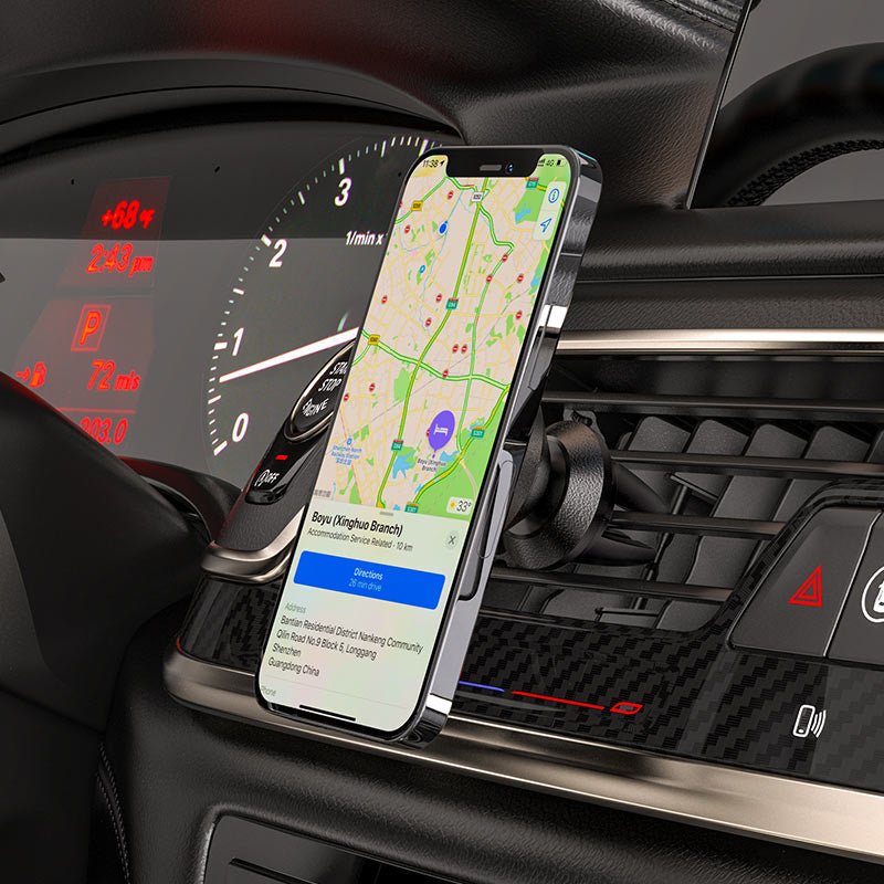 Hoco CA81 Ligue Magnetic Air Vent Car Phone Holder - Saif Al Najmi Kwcar phone holderHocoSaif Al Najmi KwHoco CA81 Ligue Magnetic Air Vent Car Phone Holder