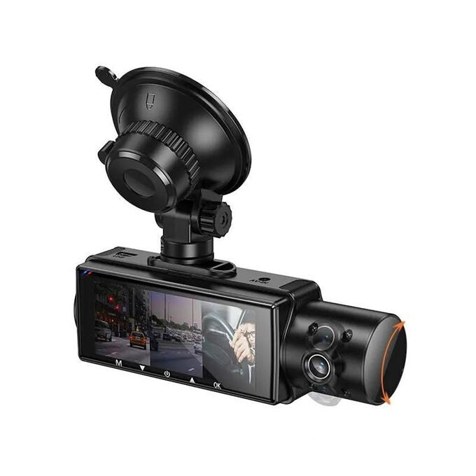 HOCO DI61 Mundial 3 - Screen WiFi Driving Recorder – Dash Cam with Simultaneous Display - Saif Al Najmi KwCar Dash CameraHocoSaif Al Najmi KwHOCO DI61 Mundial 3 - Screen WiFi Driving Recorder – Dash Cam with Simultaneous Display