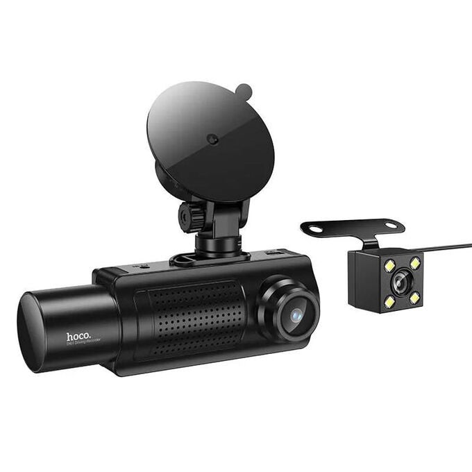 HOCO DI61 Mundial 3 - Screen WiFi Driving Recorder – Dash Cam with Simultaneous Display - Saif Al Najmi KwCar Dash CameraHocoSaif Al Najmi KwHOCO DI61 Mundial 3 - Screen WiFi Driving Recorder – Dash Cam with Simultaneous Display