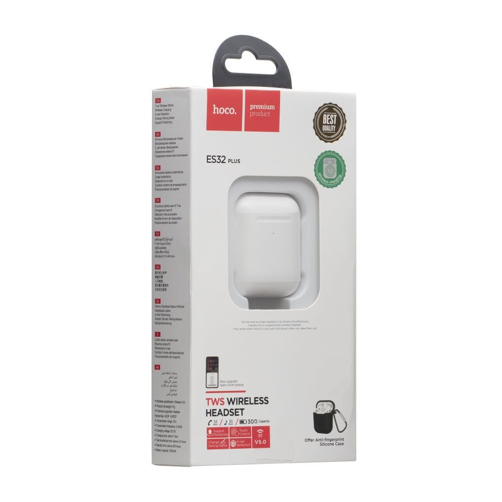 Hoco Earbuds With Charging Case – HD Sound - Es32 / es32plus - Saif Al Najmi KwSaif Al Najmi KwSaif Al Najmi Kwes32 plus-hocoHoco Earbuds With Charging Case – HD Sound - Es32 / es32plus