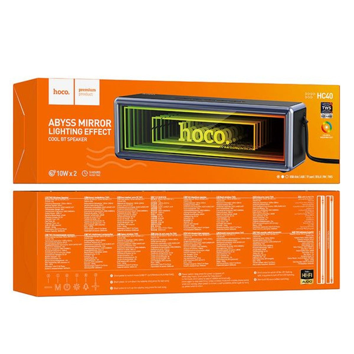 HOCO HC40 Wireless Bluetooth Portable Speaker - Saif Al Najmi KwWireless SpeakersHocoSaif Al Najmi KwHOCO HC40 Wireless Bluetooth Portable Speaker