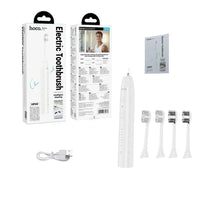 Hoco HP60 Rechargeable Electric Toothbrush – 4 Replacement Heads Included - Saif Al Najmi KwMens GroomingHocoSaif Al Najmi KwHoco HP60 Rechargeable Electric Toothbrush – 4 Replacement Heads Included
