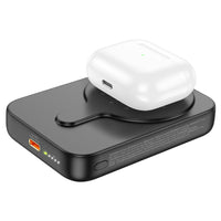 Hoco J117A "Esteem" PD20W Wireless Magnetic Power Bank 10000mAh - Black - Saif Al Najmi Kw