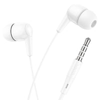 M97 Enjoy universal earphones with mic - white - Saif Al Najmi Kw