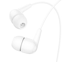 M97 Enjoy universal earphones with mic - white - Saif Al Najmi Kw