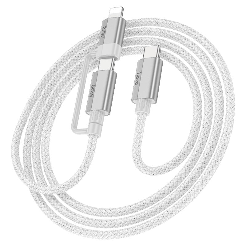 Hoco U134 Primero 2 - in - 1 charging data cable Type - C to Type - C/Lightning (L=1.2M) - Saif Al Najmi KwData CablesHocoSaif Al Najmi KwHoco85480Hoco U134 Primero 2 - in - 1 charging data cable Type - C to Type - C/Lightning (L=1.2M) - Saif Al Najmi Kw