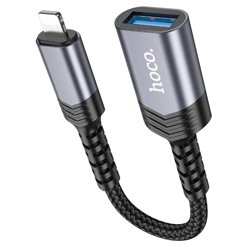 Hoco UA24 Lightning male to USB female converter - Saif Al Najmi KwOTG / ConnectorsHocoSaif Al Najmi KwUA24Hoco UA24 Lightning male to USB female converter - Saif Al Najmi Kw