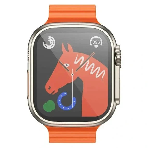 Hoco Ultra Y12 Smart Sports Watch with Silicone Strap - Orange - Saif Al Najmi KwSmart WatchesHocoSaif Al Najmi KwHoco Ultra Y12 Smart Sports Watch with Silicone Strap - Orange - Saif Al Najmi Kw