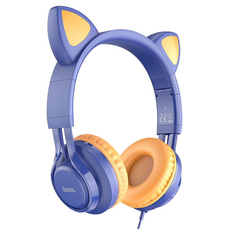 Hoco W36 Cat Ear Wireless Headphones - Saif Al Najmi KwHeadphonesHocoSaif Al Najmi KwBlueHoco W36 Cat Ear Wireless Headphones - Saif Al Najmi Kw