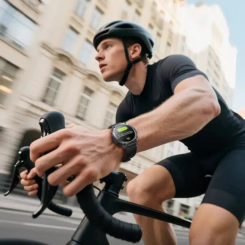 HOCO Y37 AMOLED GPS Smart Sport Watch with Calling Black - Saif Al Najmi KwSmart WatchesHocoSaif Al Najmi KwHOCO Y37 AMOLED GPS Smart Sport Watch with Calling Black