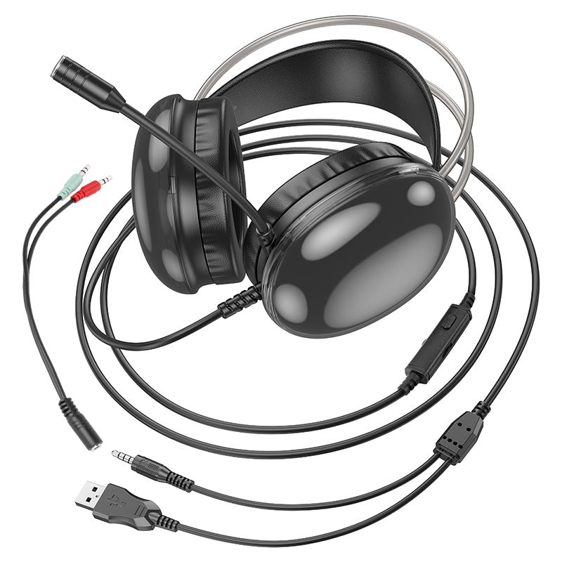 W109 Rich gaming headphones - White - Saif Al Najmi KwHeadphonesHocoSaif Al Najmi KwW109132523W109 Rich gaming headphones - White - Saif Al Najmi Kw