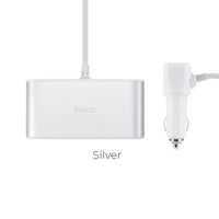 Z13 LCD one - pull - three car charger - silver - Saif Al Najmi KwCar ChargersHocoSaif Al Najmi KwZ13127400Z13 LCD one - pull - three car charger - silver - Saif Al Najmi Kw
